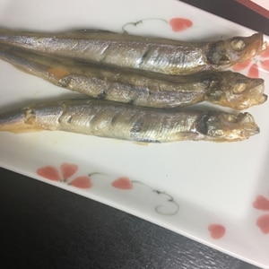 ししゃもの柚子焼き